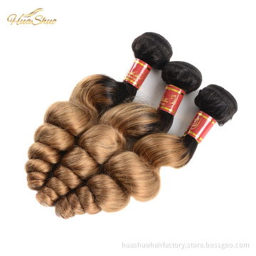 Wholesale Accept Paypal 1B/27# Double Drawn Mink Natural Raw Virgin Russian Straight Human Hair Extensions